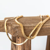 herringbone necklace