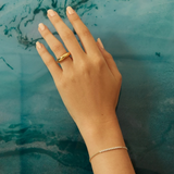 gold dome ring